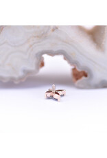 BVLA Monarch Butterfly with Alexandrite in 14k Rose Gold 16g Threaded End by BVLA!