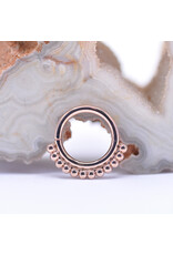 BVLA 16g Latchmi Seam Rings in 14k Rose Gold by BVLA!