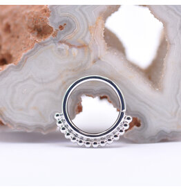 BVLA Latchmi White Gold 16g Seam Rings