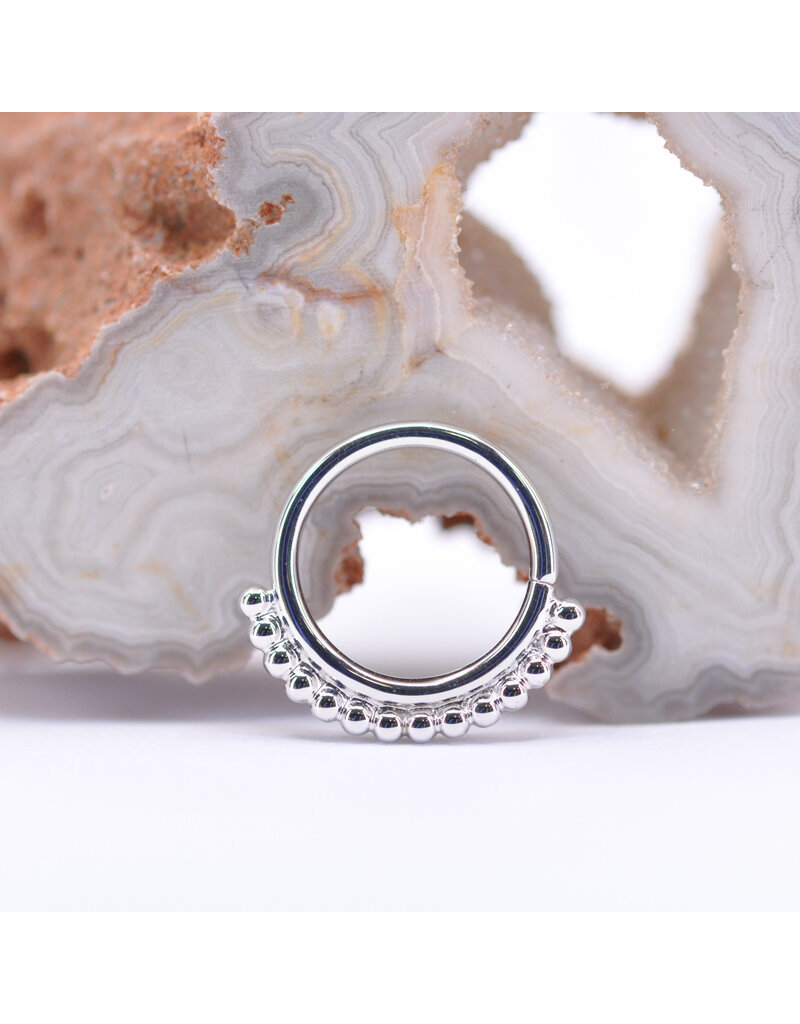 BVLA 16g Latchmi Seam Rings in 14k White Gold by BVLA!