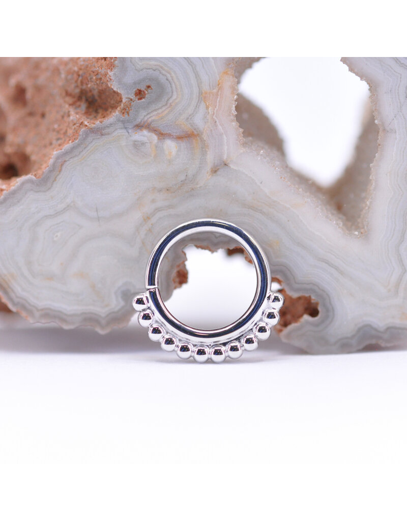 BVLA 16g Latchmi Seam Rings in 14k White Gold by BVLA!