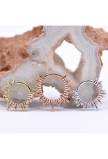 BVLA 16g Ray of Light Seam Rings in 14k Gold by BVLA!