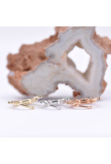 BVLA 16g Ray of Light Seam Rings in 14k Gold by BVLA!