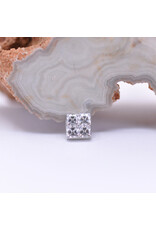 BVLA Royal Flush with CZ in 14k Gold 16g Threaded Ends by BVLA!