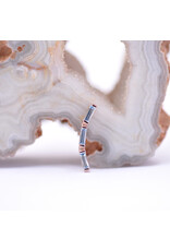 BVLA Trix 3 with Grade AA Swiss Blue Topaz in 14k Rose Gold 16g Threaded End by BVLA!