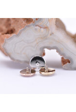 BVLA 7mm Compass with Genuine VS Diamonds in 14k Gold 16g Threaded Ends by BVLA!