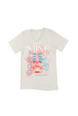 Skull and Gems Logo Tee - Pastel