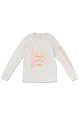 Logo Font Skull and Gems Long Sleeve Tee