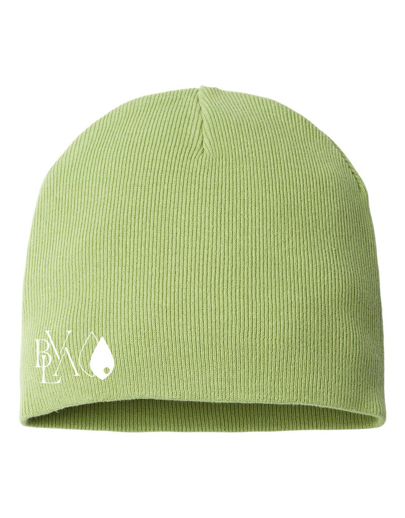 Love You Sustainable Knit Beanie - Leaf Green