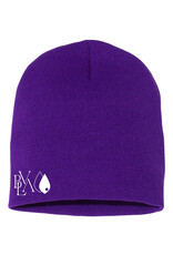 Love You Knit Beanie - Purple