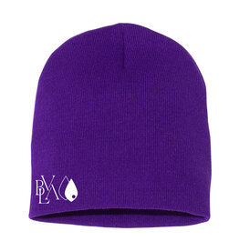 Purple Love You Knit Beanie