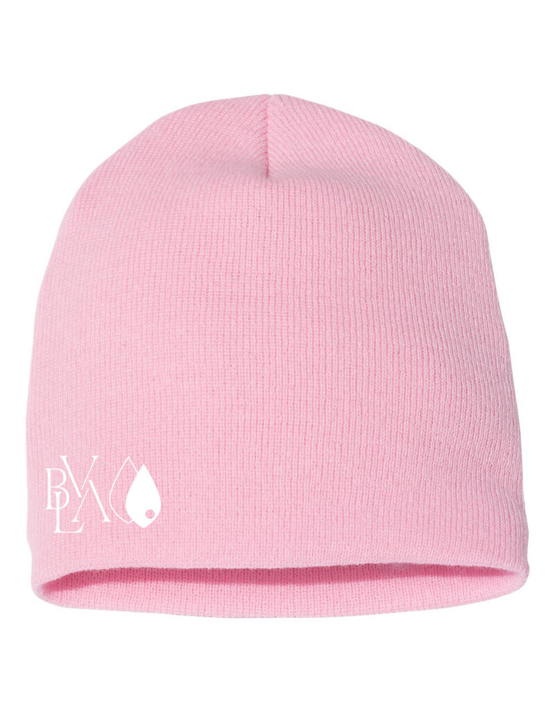 Love You Knit Beanie - Baby Pink