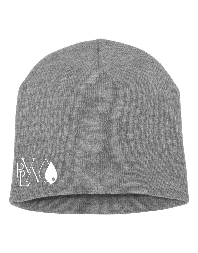 Love You Knit Beanie - Heather Grey