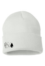 Love You 12” Cuffed Beanie - White