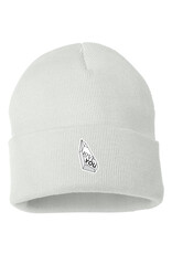 Love You 12” Cuffed Beanie - White