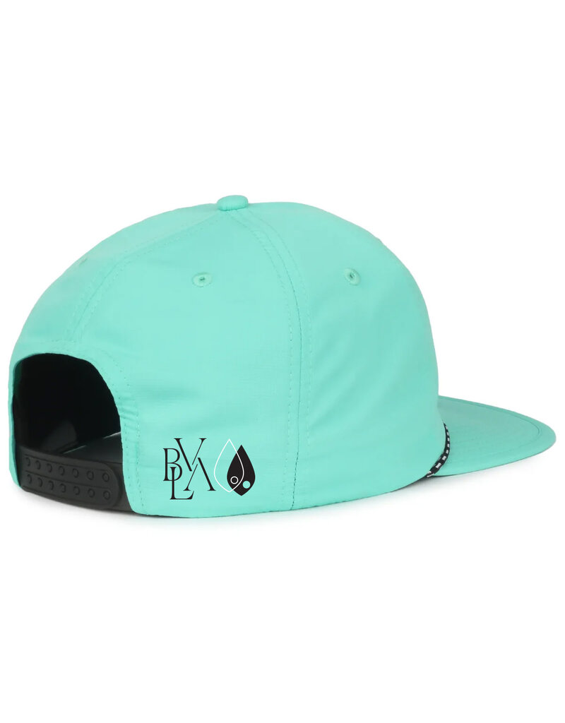 Love You Outdoor Snapback Hat - Seafoam
