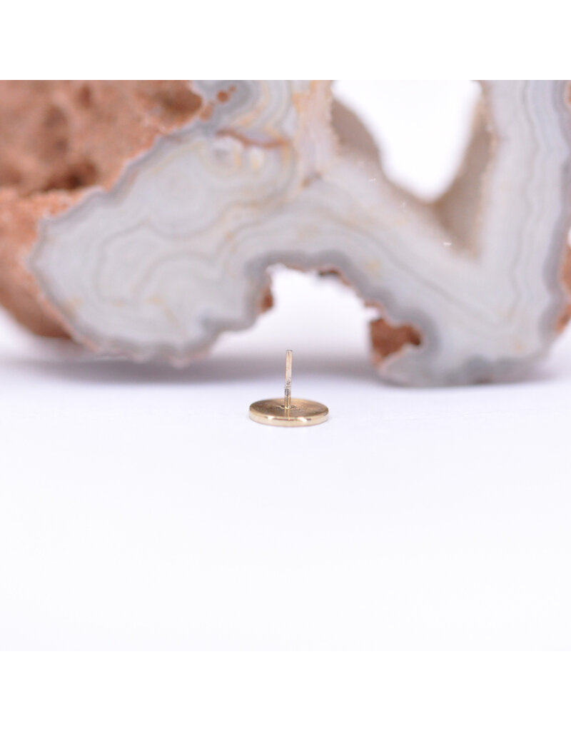 junipurr Community in 14k Yellow Gold Threadless End by Junipurr