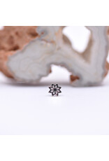 junipurr Elegance in 14k White Gold Threadless End by Junipurr