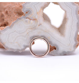 junipurr Junipurr Rose Gold Seam Ring 16g 5/16"