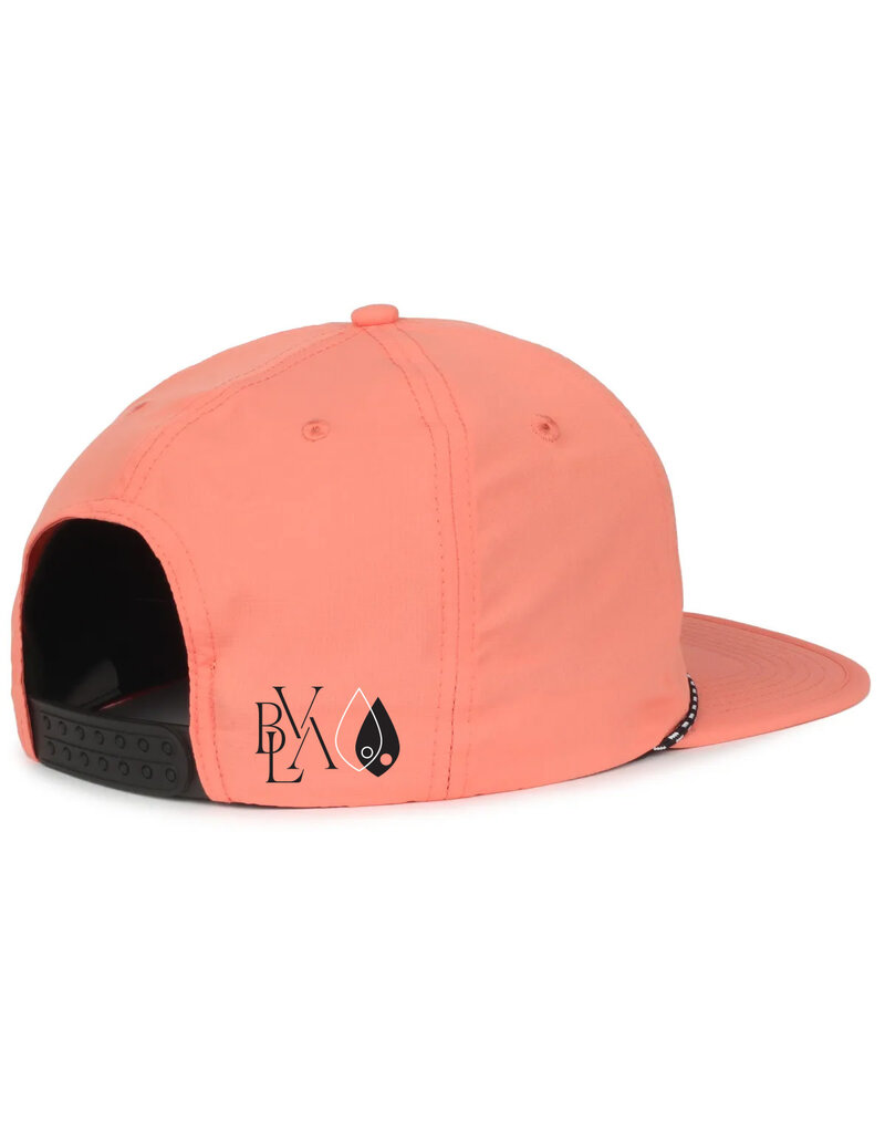 Love You Outdoor Snapback Hat - Salmon
