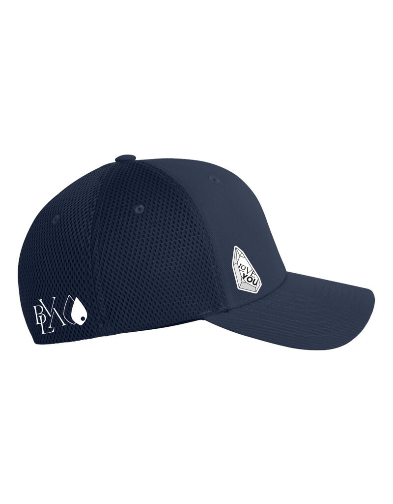 Love You Mesh Hat - Navy