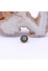 Maya Jewelry Thrive with CZ in 14k Rose Gold Threadless End by Maya Jewelry