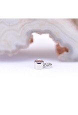 BVLA 2.5mm Peach Topaz Bezel Charm in 14k White Gold by BVLA!