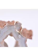 BVLA Marquise V Prong Charms with Genuine VS Diamond in 14k Gold by BVLA