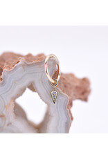 BVLA Dario Charm with Genuine Diamonds in 14k Yellow Gold by BVLA!