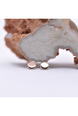 BVLA 4mm Flat Polished Disc in 14k Gold 14g Threaded Ends by BVLA!
