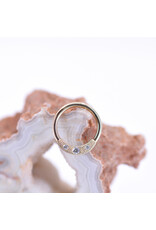 BVLA 16g Janna Seam Rings with CZ in 14k Gold by BVLA!