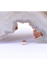 BVLA 3mm Flat Star in 14k Gold Threadless Ends by BVLA!