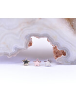 BVLA 3mm Flat Star in 14k Gold Threadless Ends by BVLA!