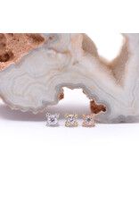 BVLA 5mm Mini Kandy with CZ in 14k Gold Threadless Ends by BVLA!