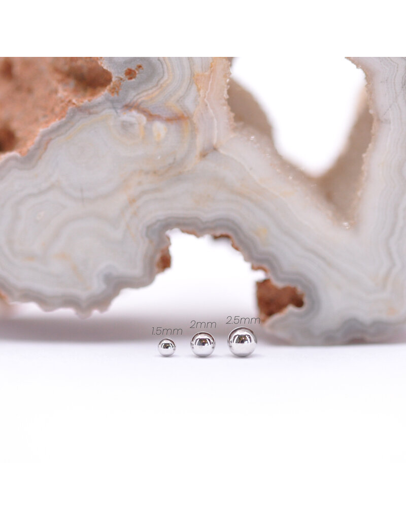 BVLA 14k Gold Ball Threadless Ends by BVLA!