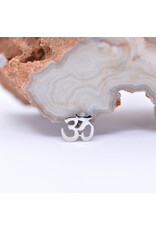 BVLA Ohm with Genuine Diamond in 14k Gold 16g Threaded Ends by BVLA!