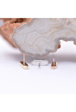 BVLA Sillan with CZ in 14k Gold Threadless Ends by BVLA!