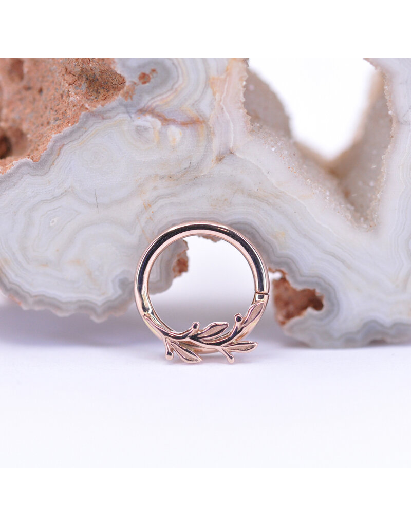 BVLA 16g 5/16" Left Facing Amity Seam Rings in 14k Gold by BVLA!