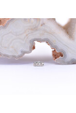 BVLA Hammered Rectangle in 14k Gold Threadless Ends by BVLA!