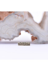 BVLA Hammered Rectangle in 14k Gold Threadless Ends by BVLA!