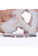 BVLA Hammered Rectangle in 14k Gold Threadless Ends by BVLA!