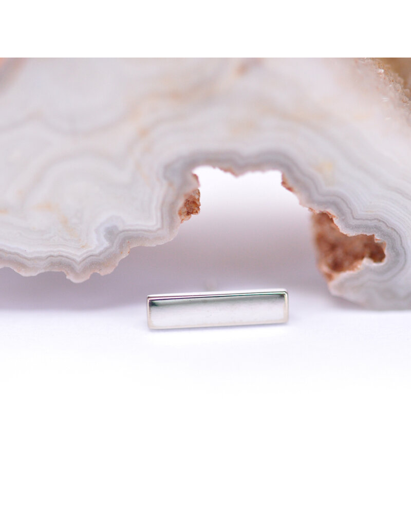 BVLA Flat Rectangle 14k Gold Threadless Ends by BVLA!