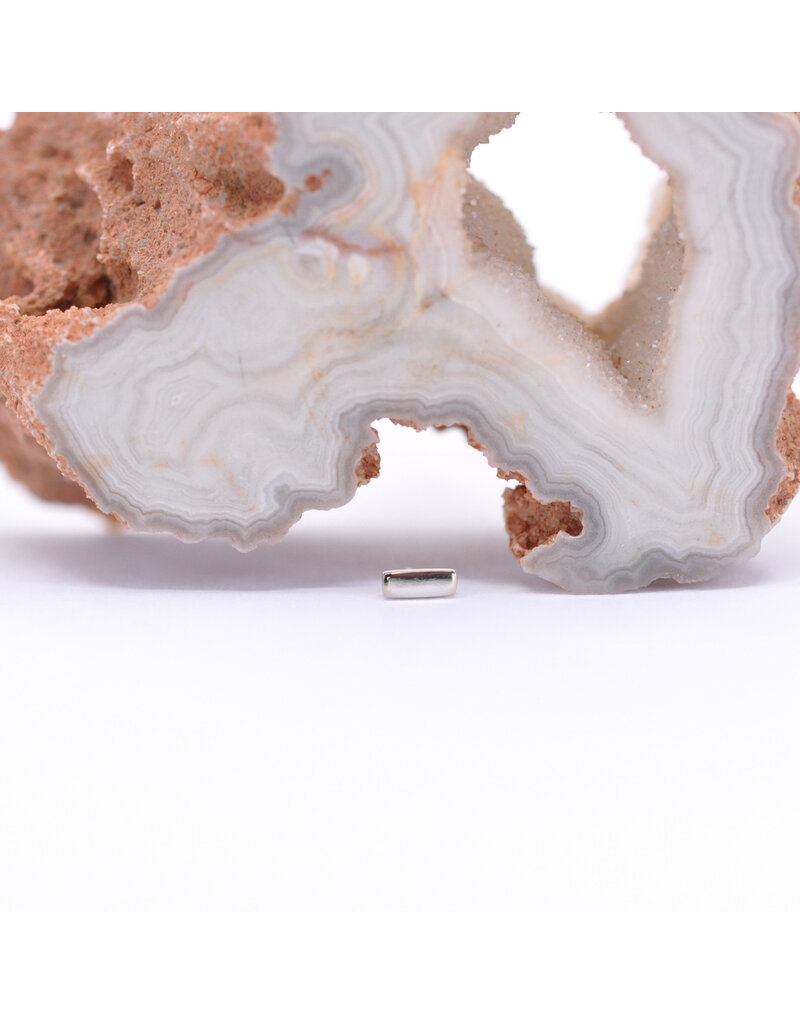 BVLA Flat Rectangle 14k Gold Threadless Ends by BVLA!