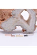 BVLA Flat Rectangle 14k Gold Threadless Ends by BVLA!
