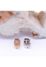 BVLA 3 Gem Pear Panaraya with CZ in 14k Gold 16g Threaded Ends by BVLA!