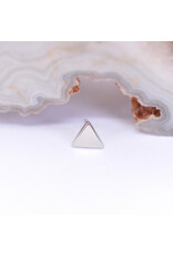 BVLA 4mm Flat Triangle 14k Gold Threadless Ends by BVLA!