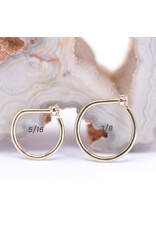 BVLA 2mm Diamond Prong 14k Gold 18g Nostril Snails by BVLA!