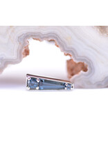 BVLA Valerian with London Blue Topaz in 14k White Gold 16g Threaded End by BVLA!