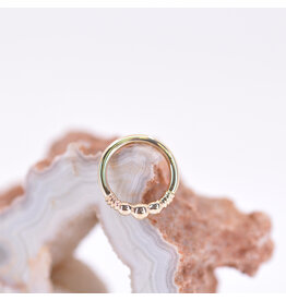 BVLA Myla Yellow Gold 16g 5/16" Seam Ring