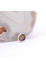 BVLA Polished Disc in 14k Gold Threadless Ends by BVLA!